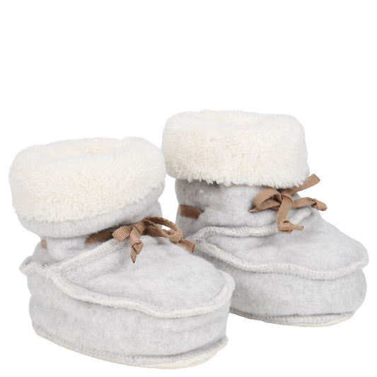 booties denver, 0-6 mnd., soft grey - KOEKA