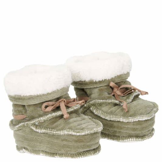 booties vik, 0-6 mnd., moss - KOEKA