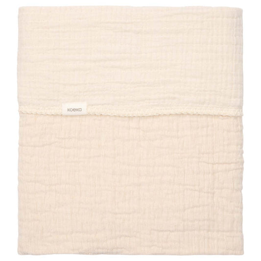 ledikantdeken rivoli, warm white - KOEKA