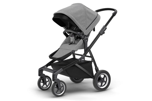 kinderwagen sleek, grey mélange / black - THULE