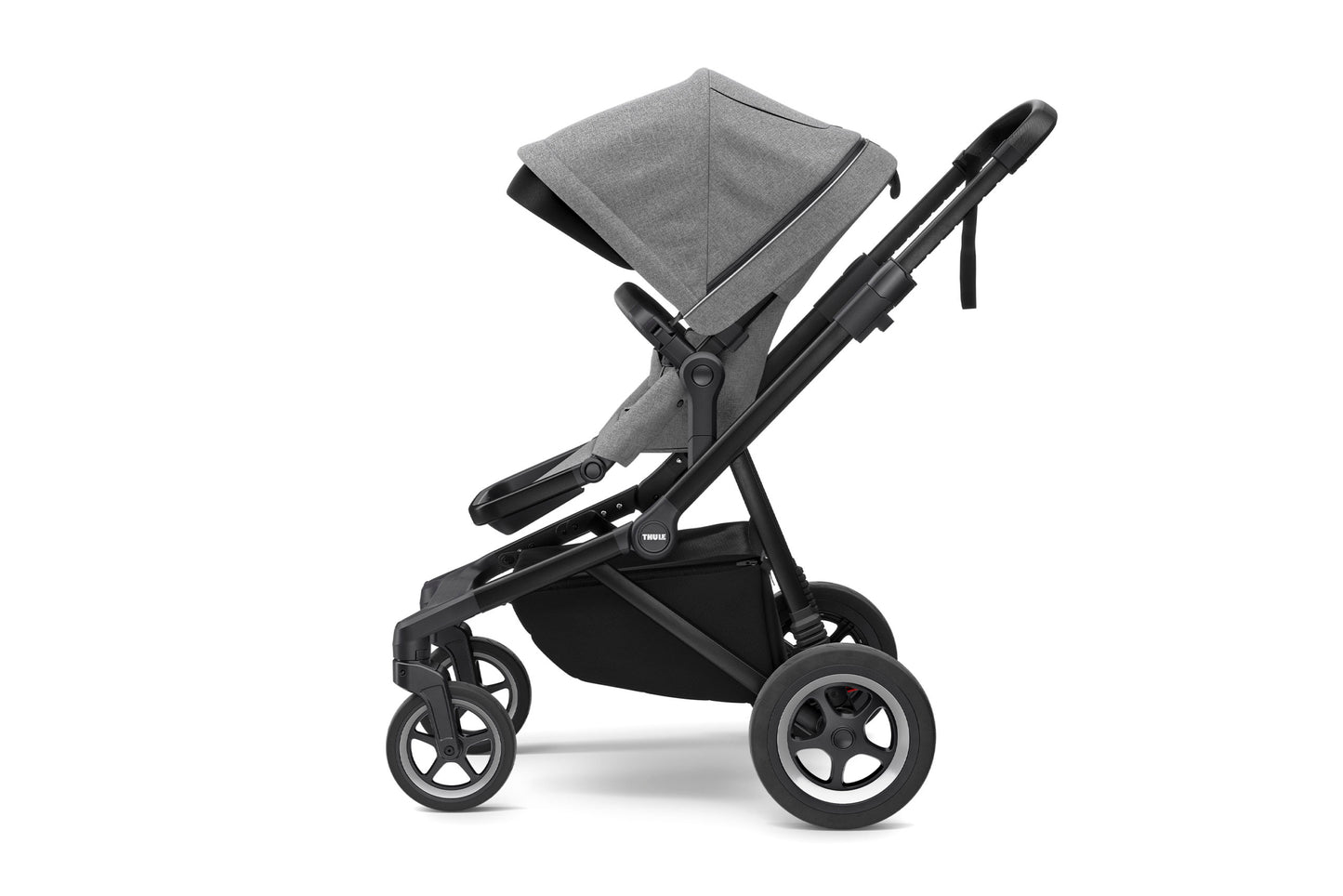 kinderwagen sleek, grey mélange / black - THULE
