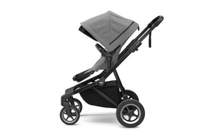 kinderwagen sleek, grey mélange / black - THULE