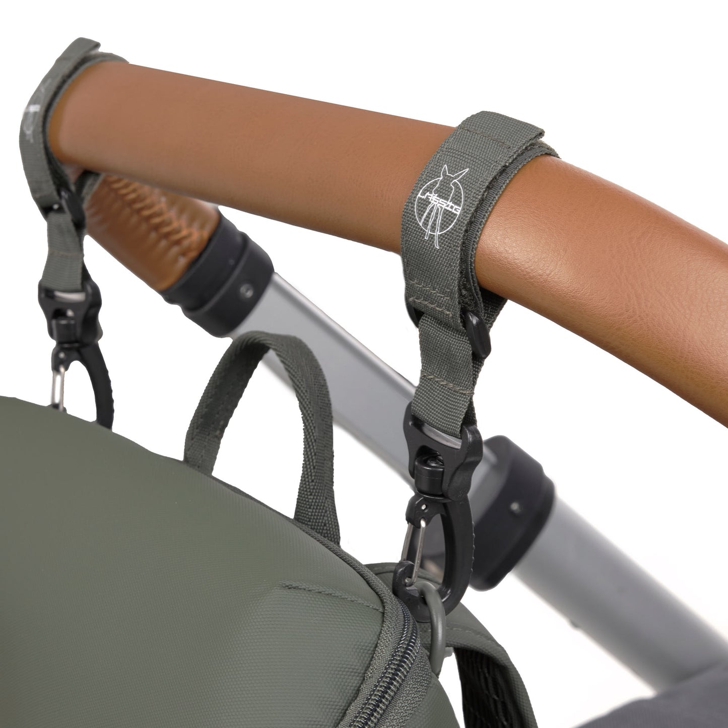 luierrugzak slender up, olive - LÄSSIG