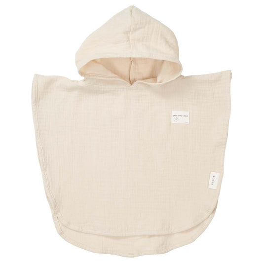 poncho faro, warm white - KOEKA