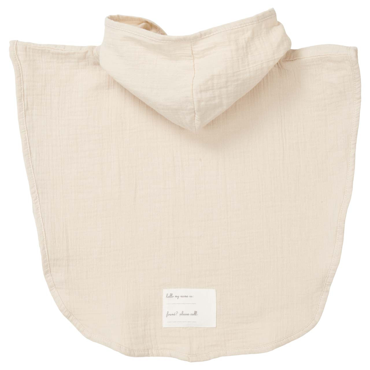 poncho faro, warm white - KOEKA
