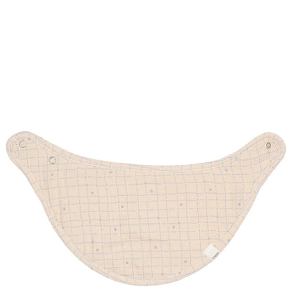 kwijlslabbetje 2-pack lind, warm white - KOEKA