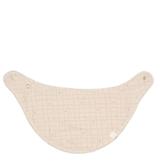 kwijlslabbetje 2-pack lind, warm white - KOEKA