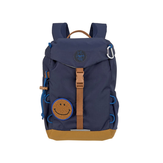 rugzak mini outdoor little gang, navy - LÄSSIG