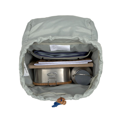 rugzak mini outdoor little gang, navy - LÄSSIG