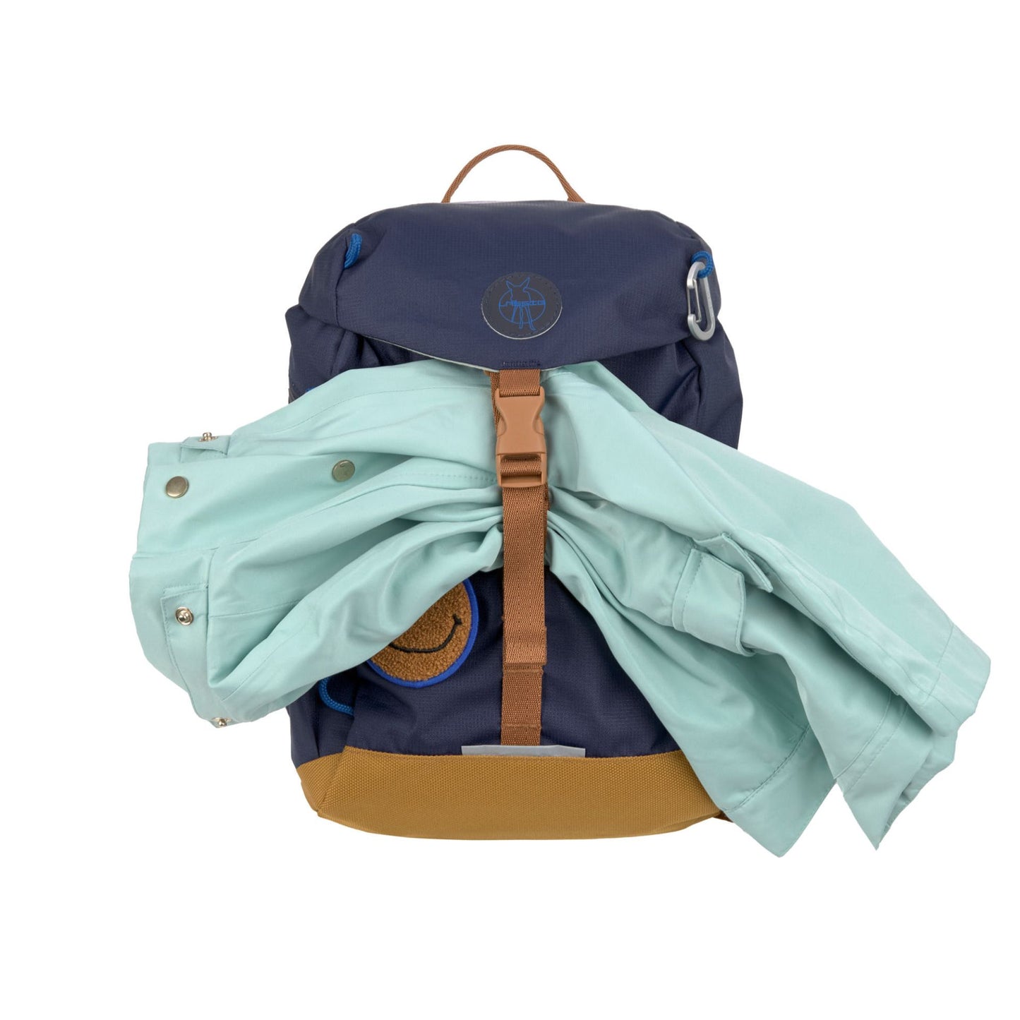 rugzak mini outdoor little gang, navy - LÄSSIG