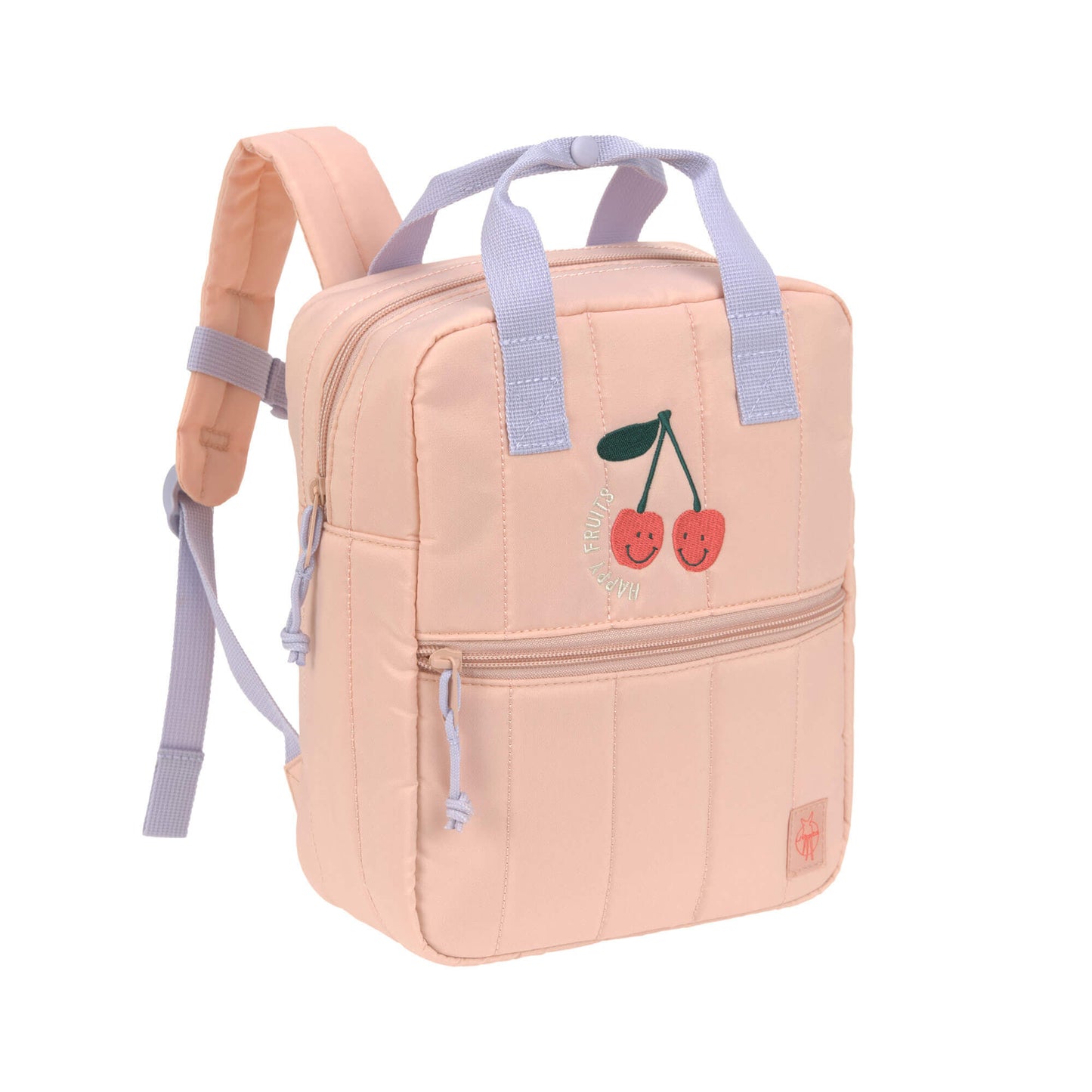 rugzak mini square little gang, cherry peach - LÄSSIG