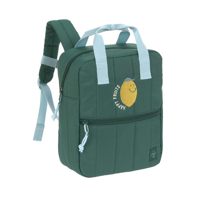 rugzak mini square little gang, lemon green - LÄSSIG