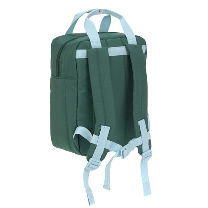 rugzak mini square little gang, lemon green - LÄSSIG