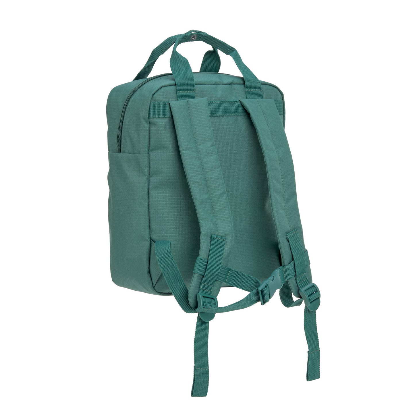 rugzak mini square little gang, dark green - LÄSSIG