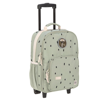 trolley happy prints, light olive - LÄSSIG