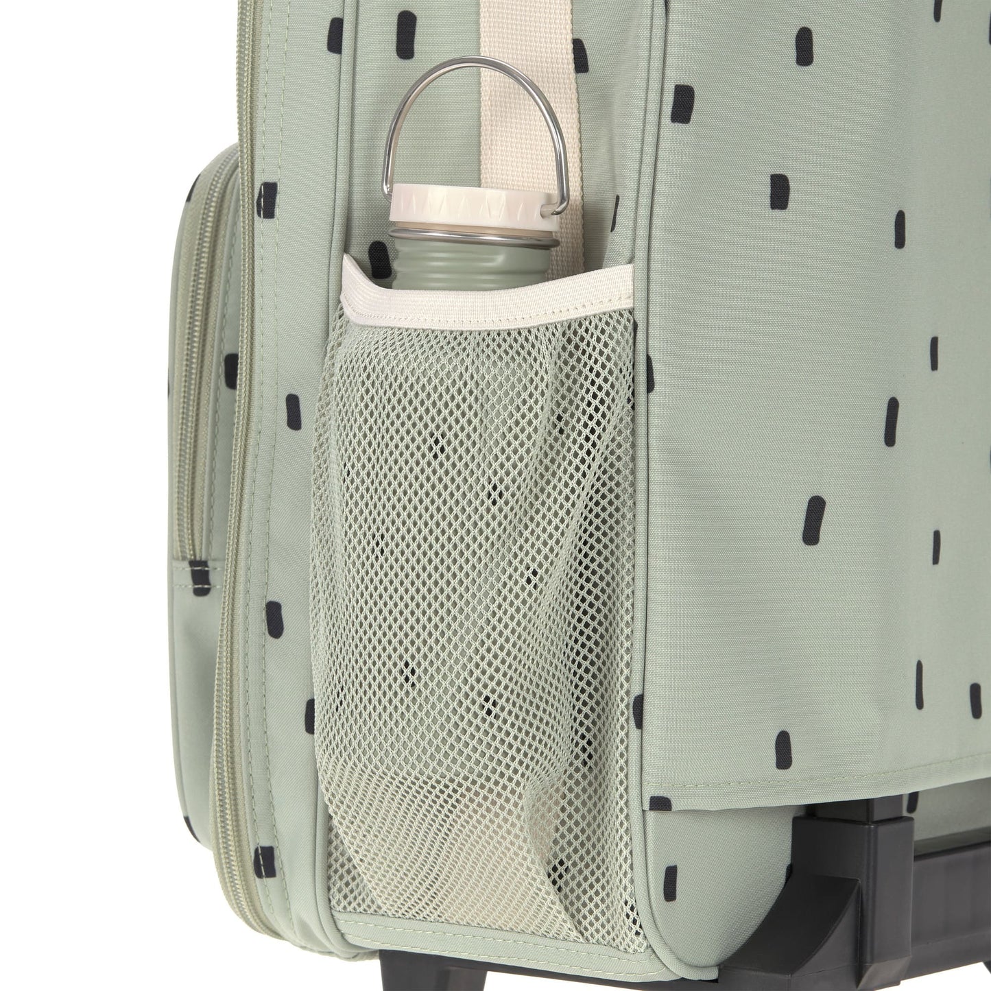 trolley happy prints, light olive - LÄSSIG