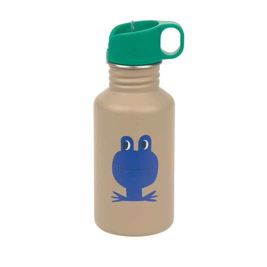 drinkfles happy trails, frog - LÄSSIG