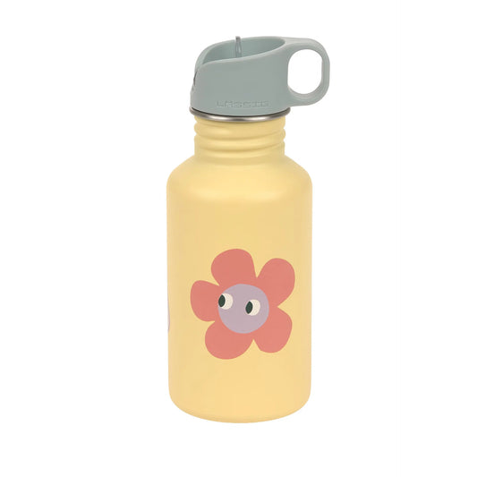 drinkfles happy trails, flower - LÄSSIG