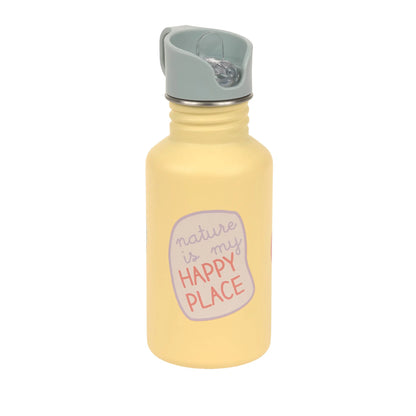 drinkfles happy trails, flower - LÄSSIG