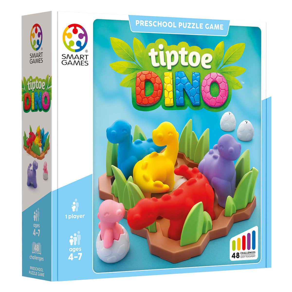spelletje tiptoe dino - SMART GAMES