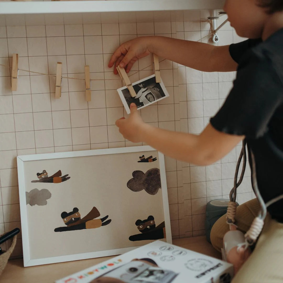 thermische printcamera kidyprint, green - KIDYWOLF