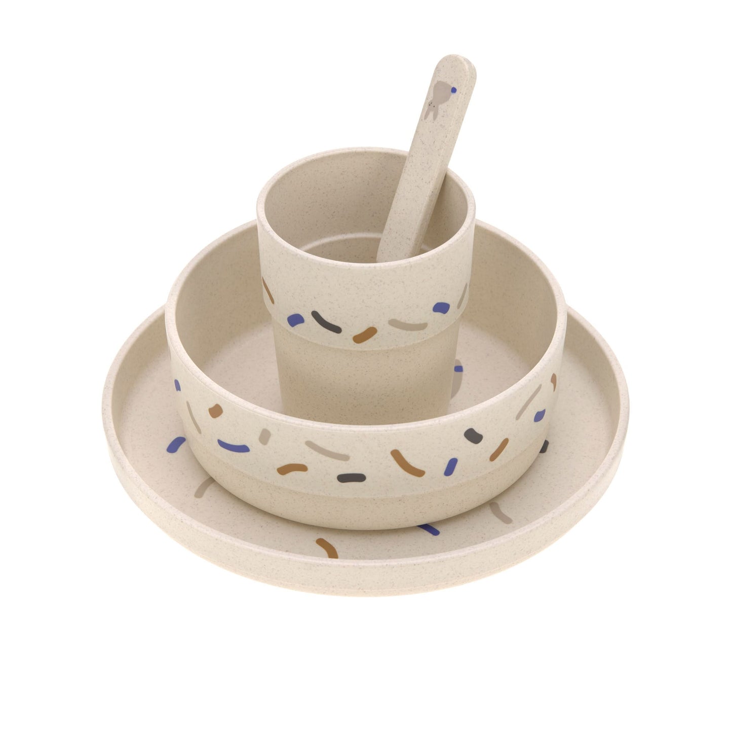 eetset, little mateys royal blue - LÄSSIG