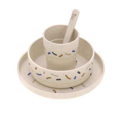 eetset, little mateys royal blue - LÄSSIG