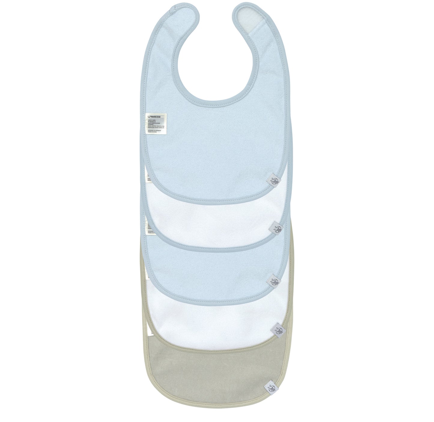 slabbetje 5-pack happy fruits, lemon - LÄSSIG