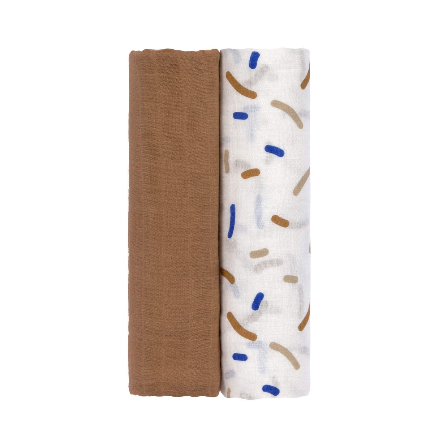 inbakerdoek, 2-pack, little mateys, royal blue - LÄSSIG