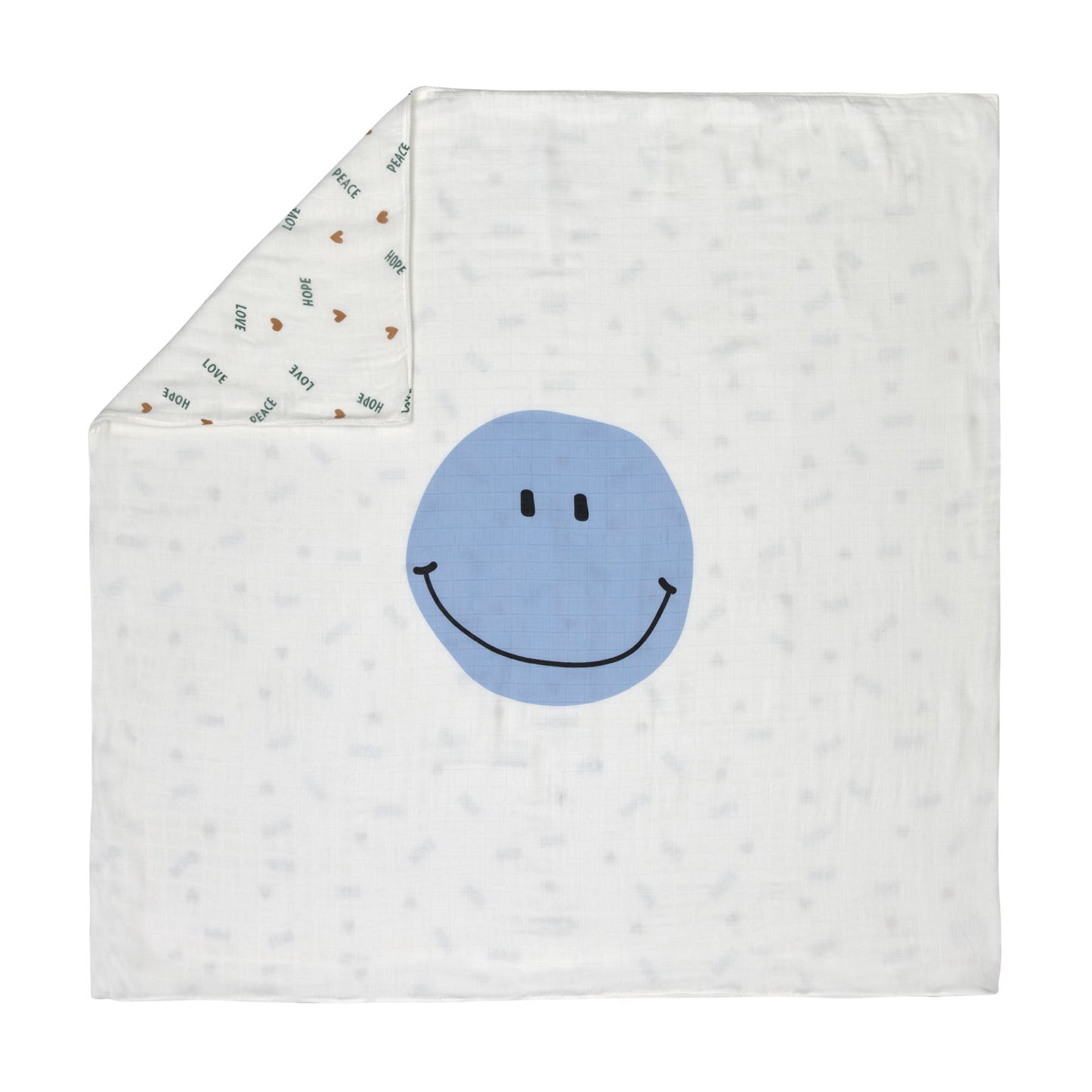 babydeken happy rascals, smile - LÄSSIG