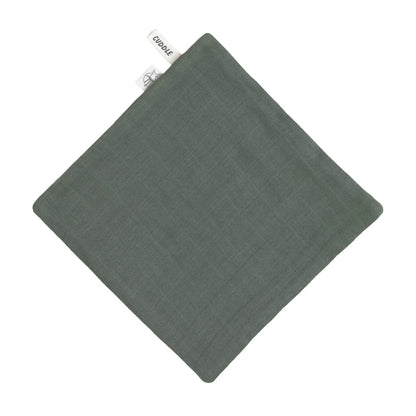 wasdoek tetra/terry, 3-pack, petrol green - LÄSSIG