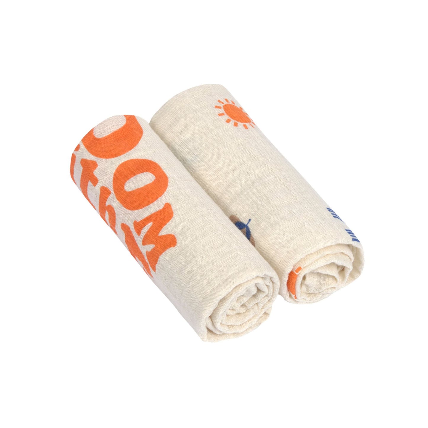verzorgingsdoek nature, 2-pack, beige - LÄSSIG
