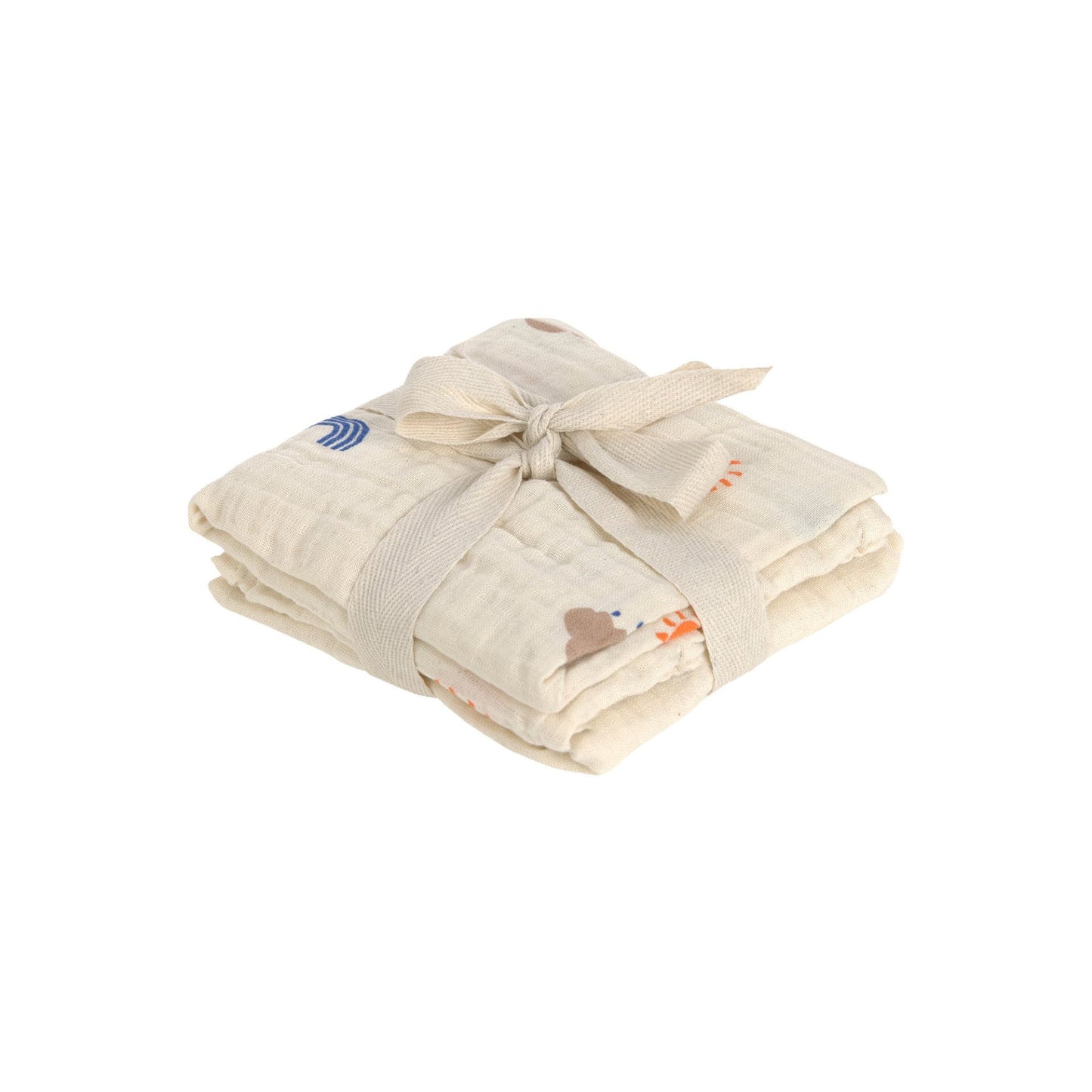 verzorgingsdoek nature, 2-pack, beige - LÄSSIG