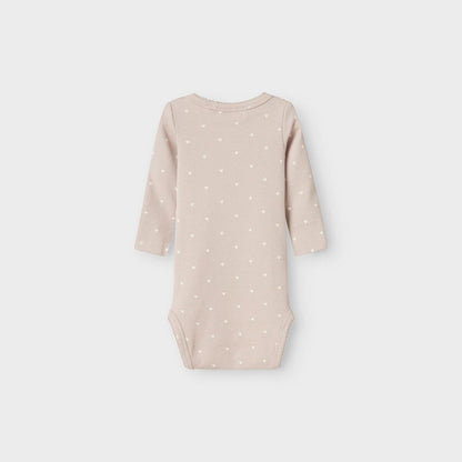 body print lange mouwen, gray morn - LIL' ATELIER
