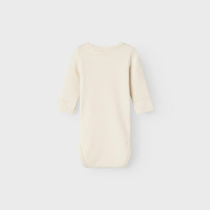 body lange mouwen, turtledove - LIL' ATELIER