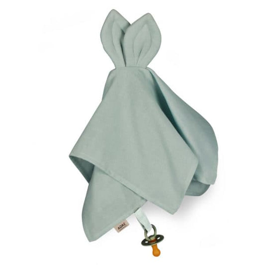 knuffeldoekje snoppa, dusty green – SAGA