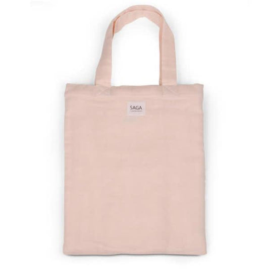dekbedovertrek, 100 x 140, pale pink - SAGA
