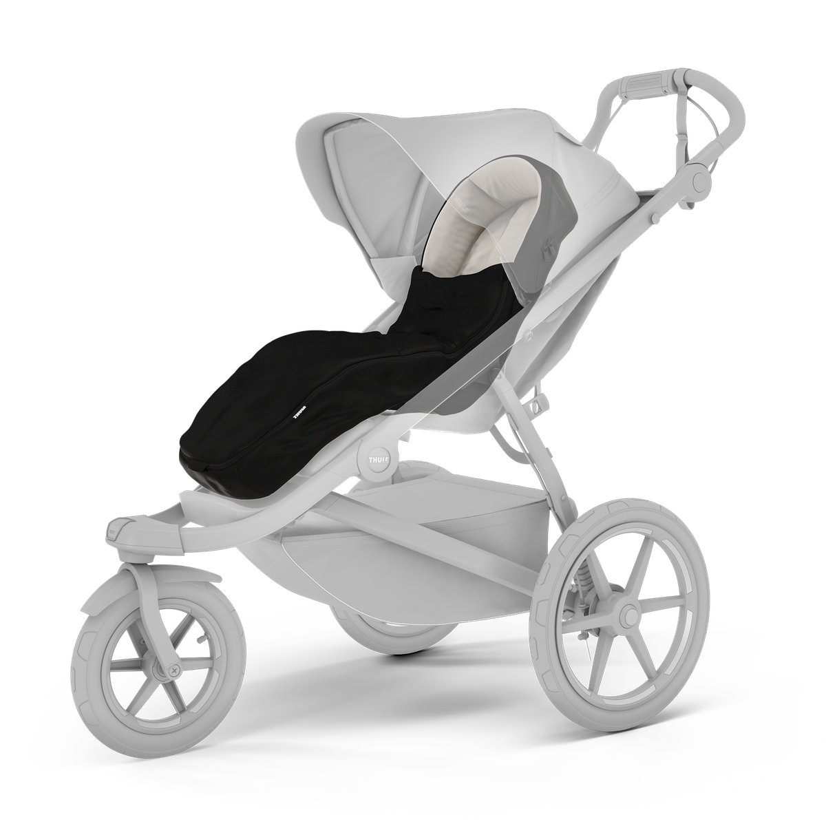 voetenzak kinderwagen, black - THULE