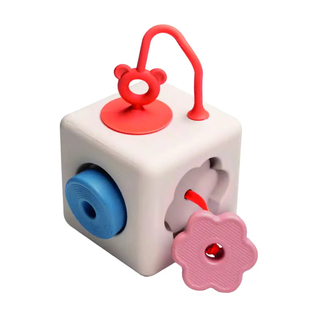 peek & play silicone kubus - TAF TOYS