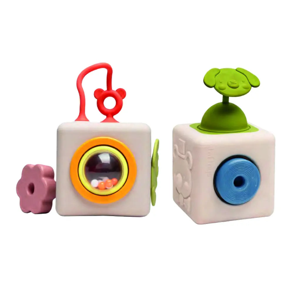 peek & play silicone kubus - TAF TOYS