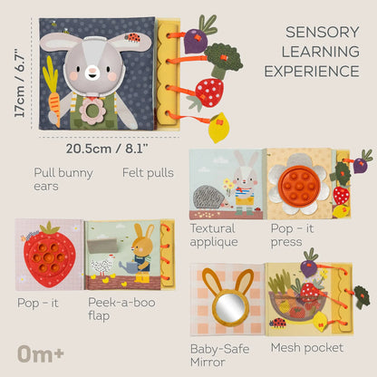 boekje busy garden, my first - TAF TOYS