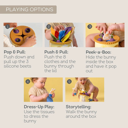 activiteitenbox pop & pull - TAF TOYS