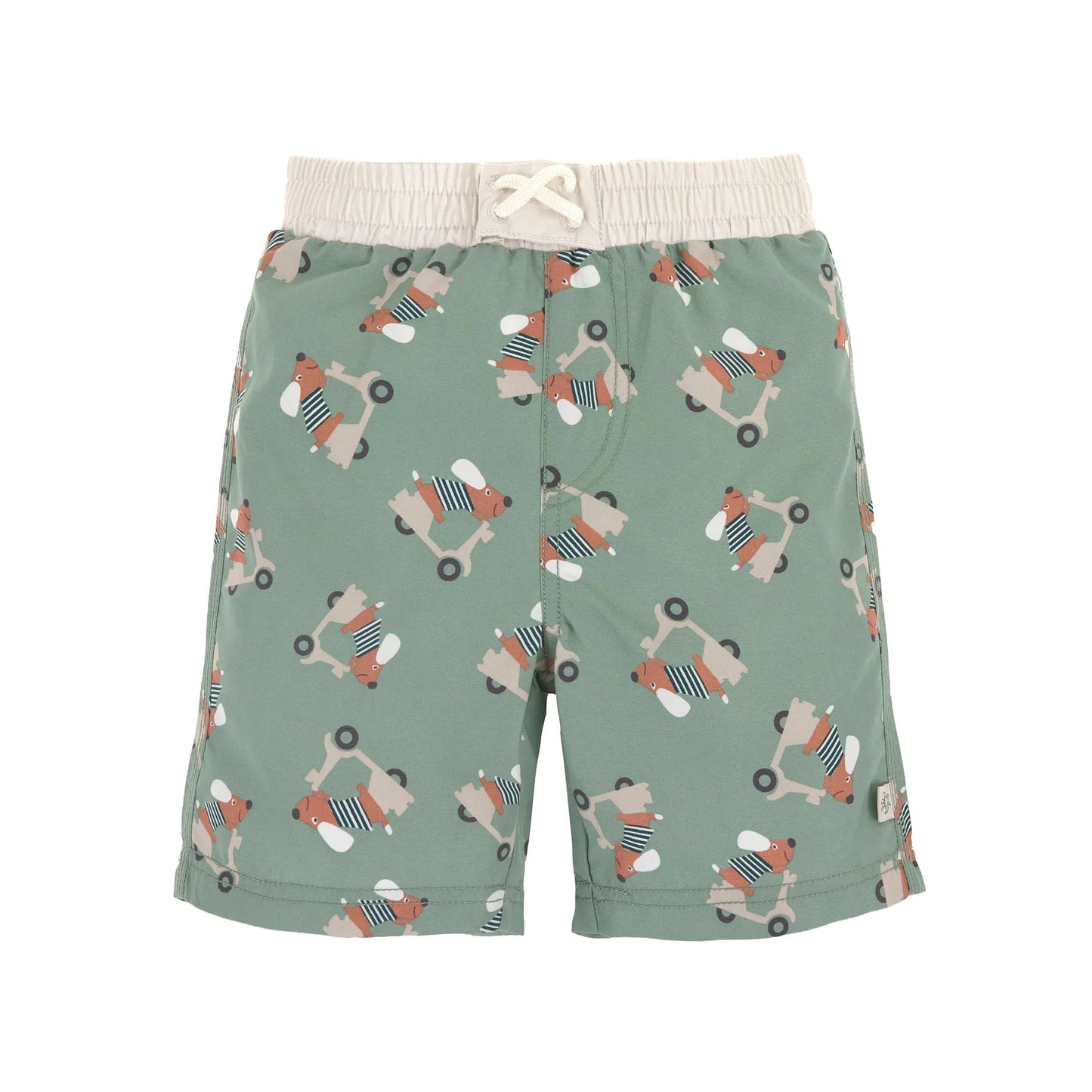 zwemshort scooter, dog green - LÄSSIG