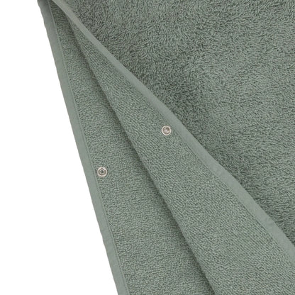 poncho badstof, green - LÄSSIG