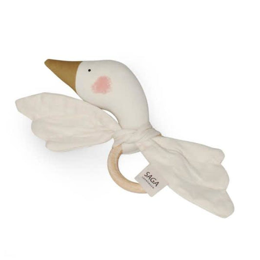 bijtring goose, helga, cream - SAGA