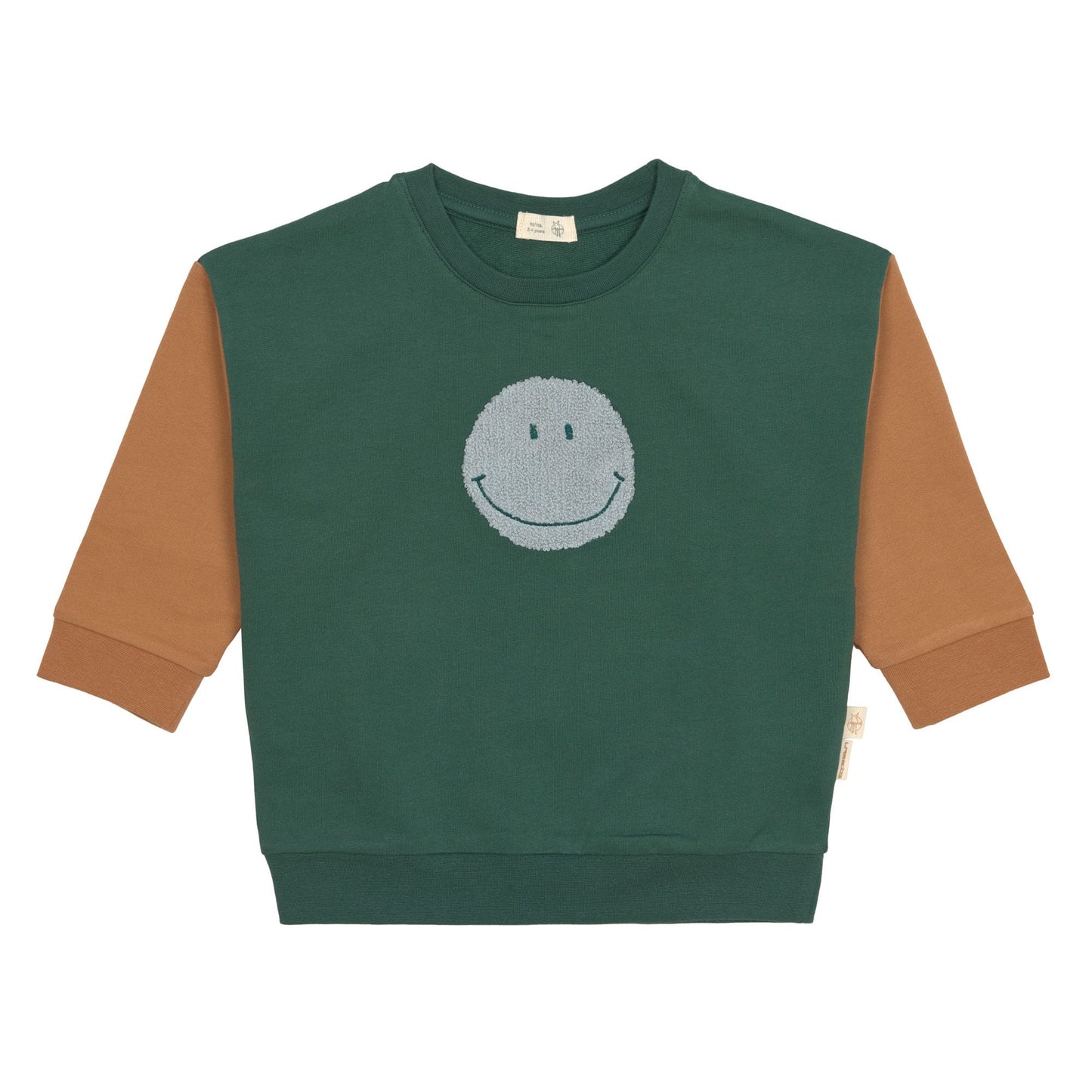 sweater little gang, smile green - LÄSSIG