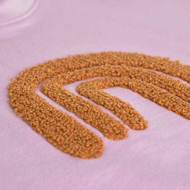 sweater little gang, rainbow lilac - LÄSSIG