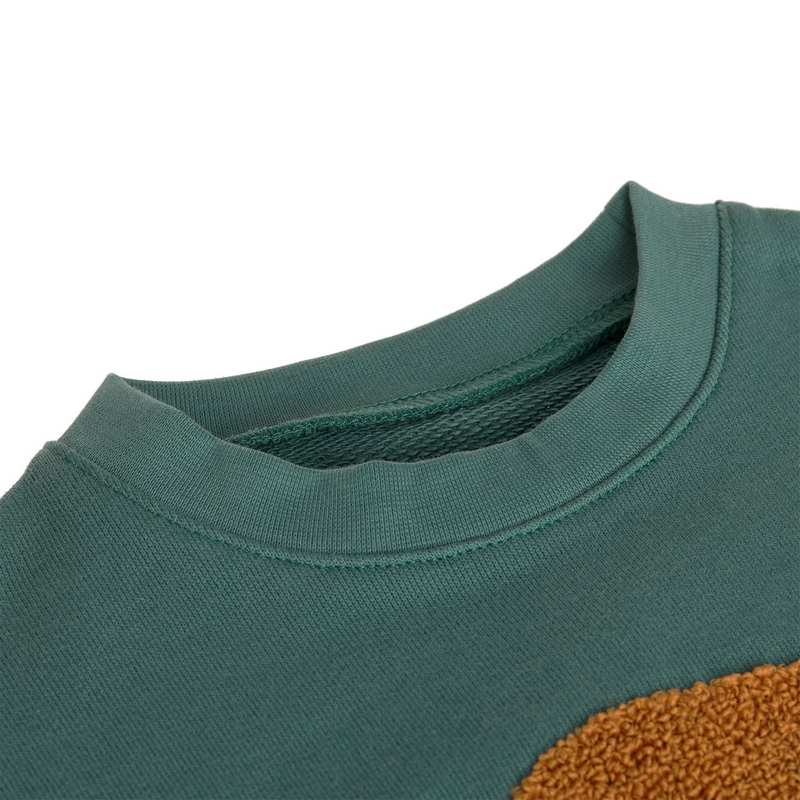 sweater little gang, smile ocean green - LÄSSIG