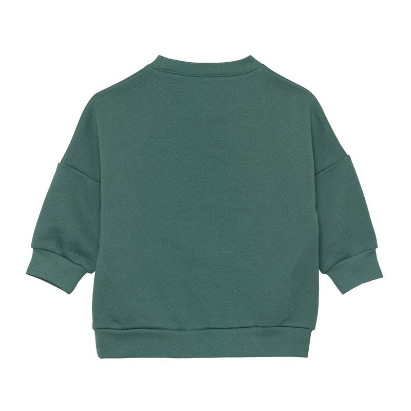 sweater little gang, smile ocean green - LÄSSIG