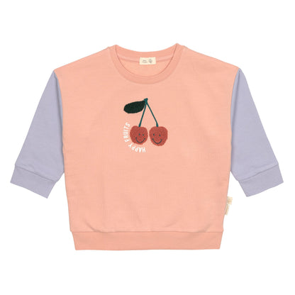 sweater little gang, cherry peach - LÄSSIG